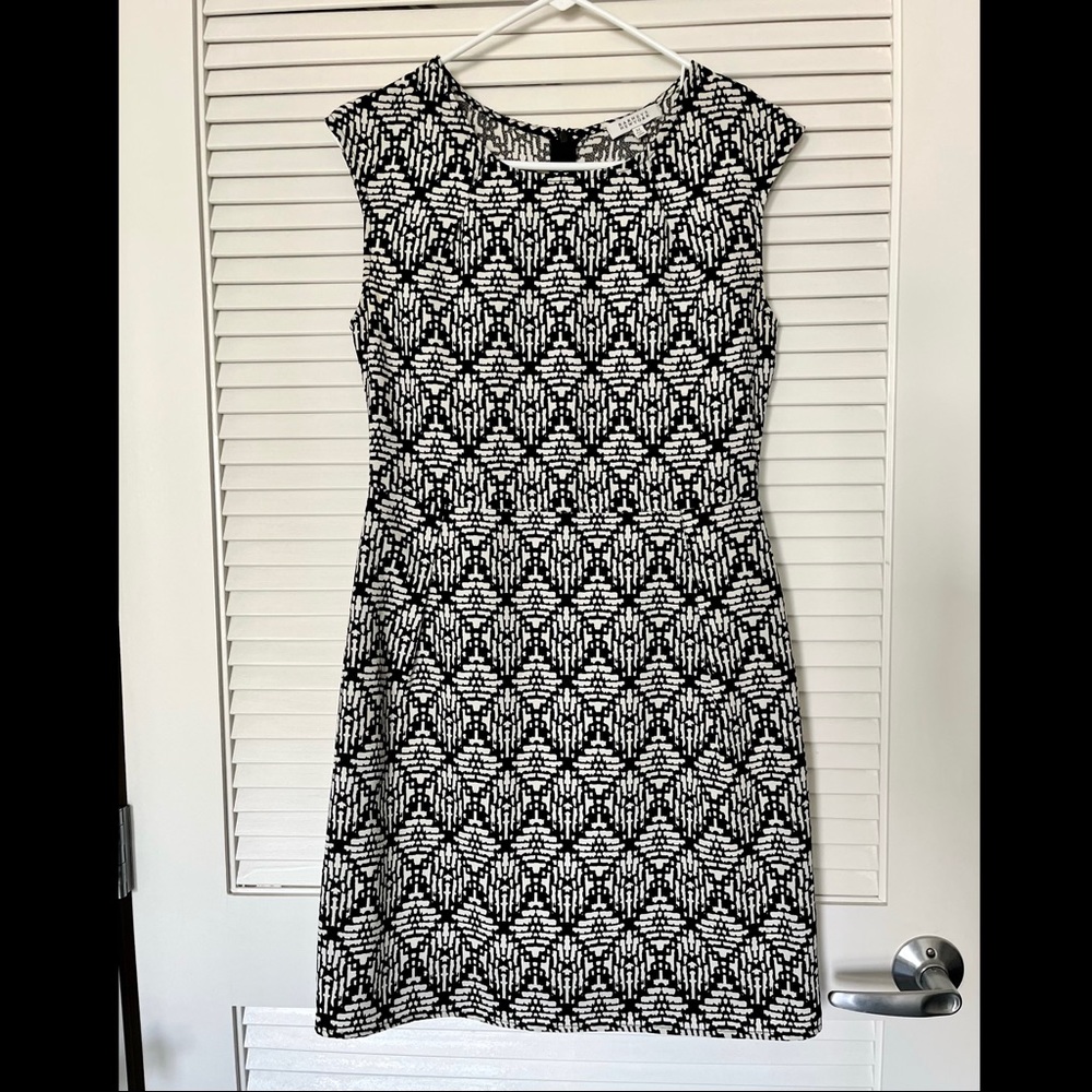 Barney’s Ikat Print Sheath Dress
